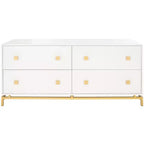 Commode moderne à 4 tiroirs Claudette
