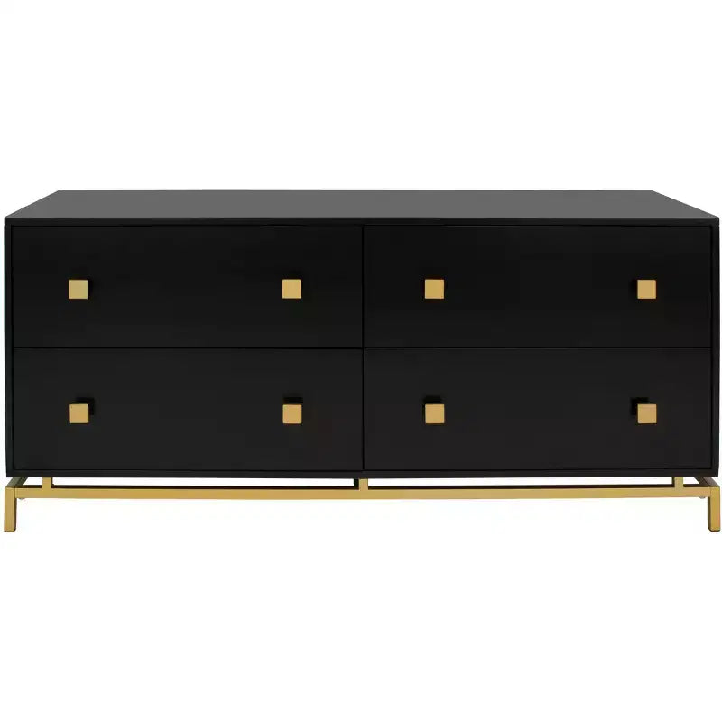 Commode moderne à 4 tiroirs Claudette