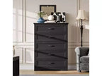 Commode 6 tiroirs pour Chambre, Commode à tiroirs, Commode en bois moderne de style rustique, Commode de rangement