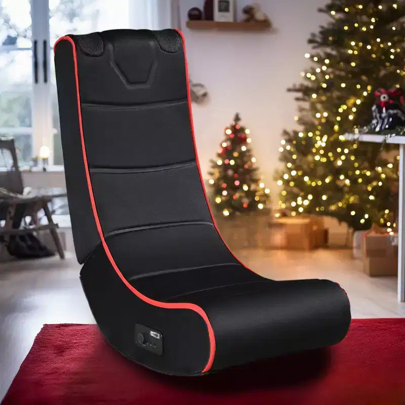 Chaise de jeu pliante au sol Bluetooth Claudia avec haut-parleurs intégrés