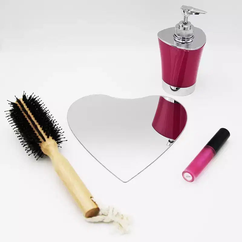 Miroirs Décoratifs Auto-Adhésifs Français pour la Maison (Lot de 4), Disponibles en 8 Formes Uniques
