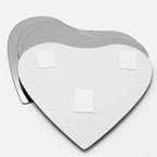 Miroirs Décoratifs Auto-Adhésifs Français pour la Maison (Lot de 4), Disponibles en 8 Formes Uniques
