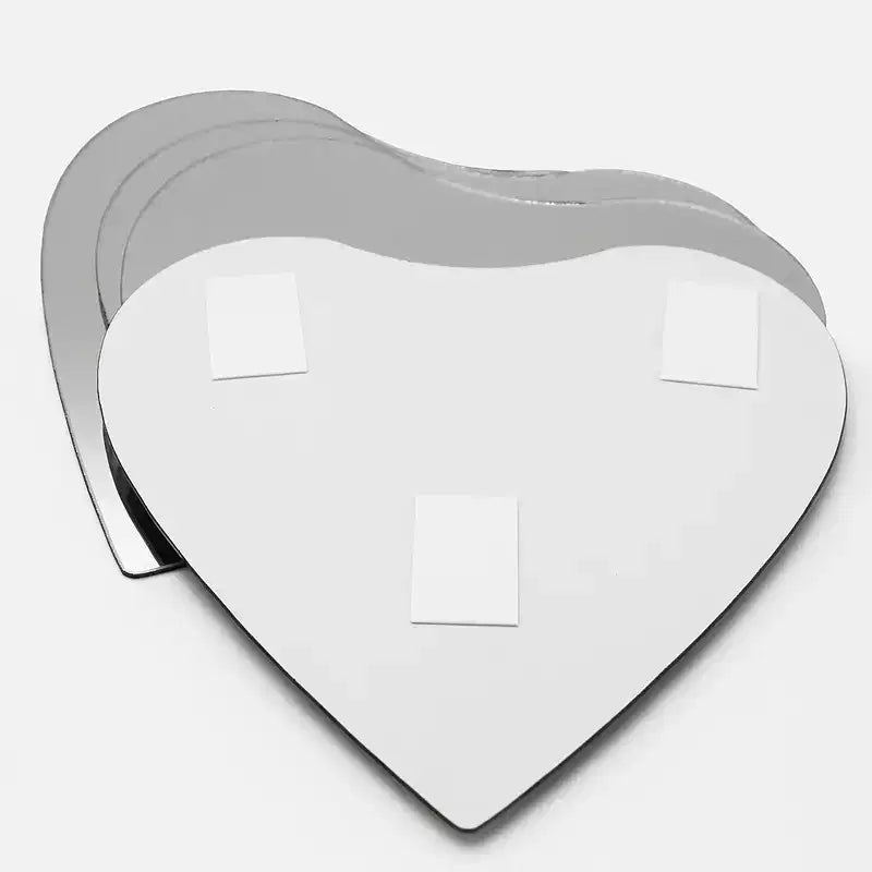 Miroirs Décoratifs Auto-Adhésifs Français pour la Maison (Lot de 4), Disponibles en 8 Formes Uniques