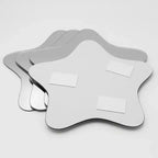 Miroirs Décoratifs Auto-Adhésifs Français pour la Maison (Lot de 4), Disponibles en 8 Formes Uniques