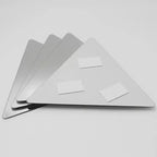 Miroirs Décoratifs Auto-Adhésifs Français pour la Maison (Lot de 4), Disponibles en 8 Formes Uniques