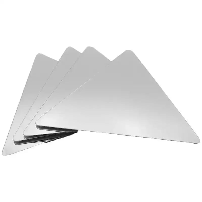 Miroirs Décoratifs Auto-Adhésifs Français pour la Maison (Lot de 4), Disponibles en 8 Formes Uniques